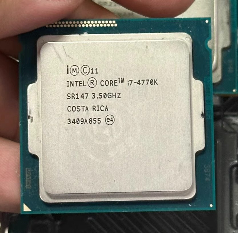 4th Gen Intel Core I7-4770K SR147 3.5GHz Quad-Core 8MB LGA1150 CPU Processor