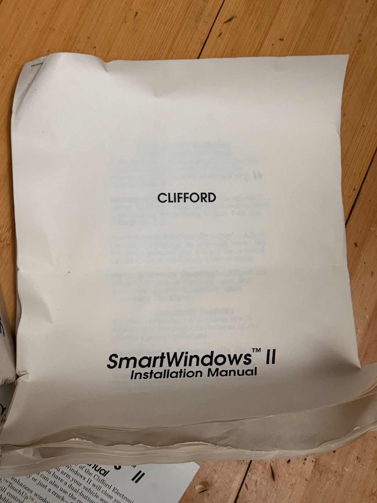 Clifford Alarms Smart Windows 2 Automatic roll up and down module for 2 windows
