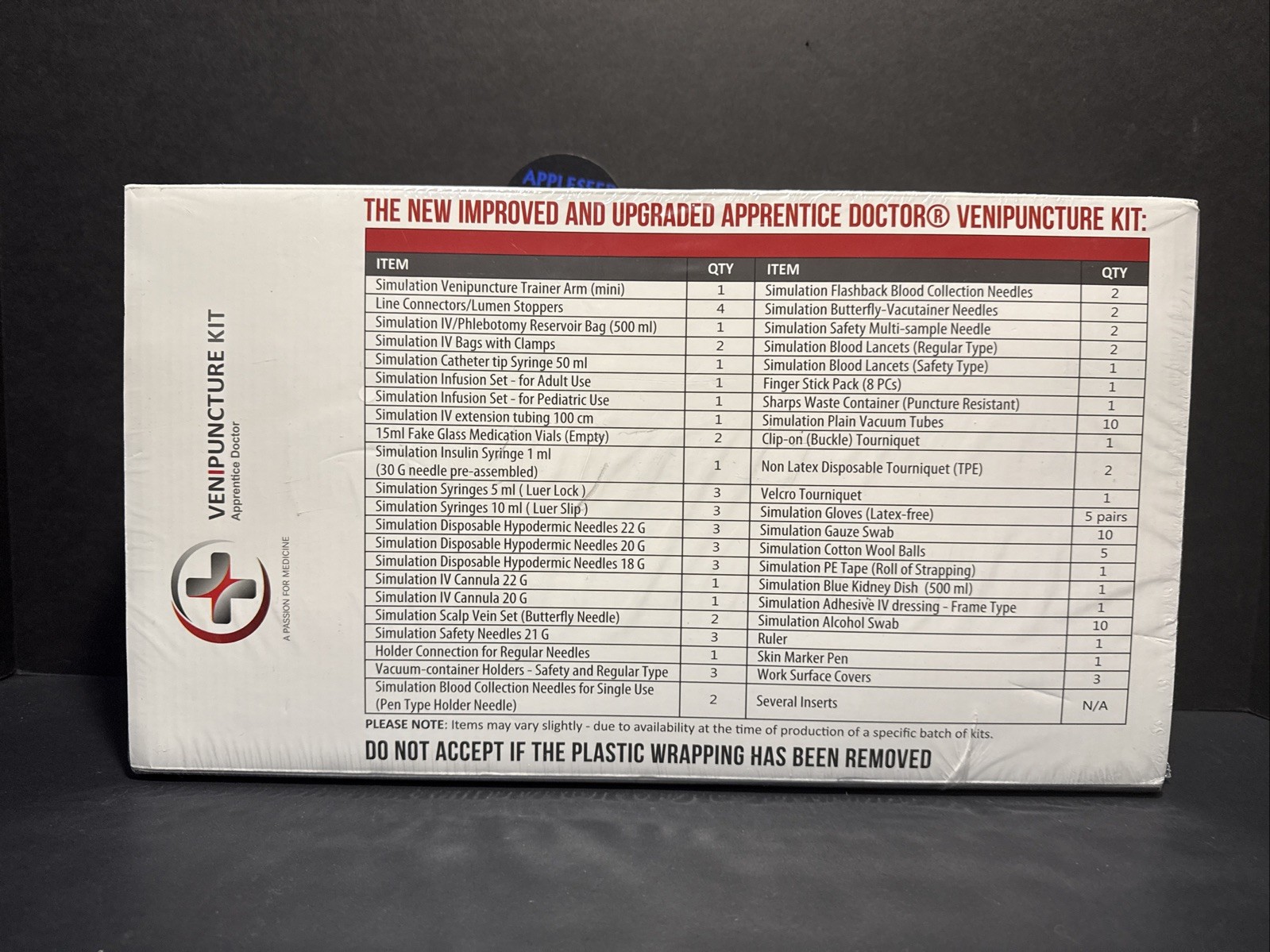 Phlebotomy Practice Kit with Online Training for Nursing Students & Phlebotom...