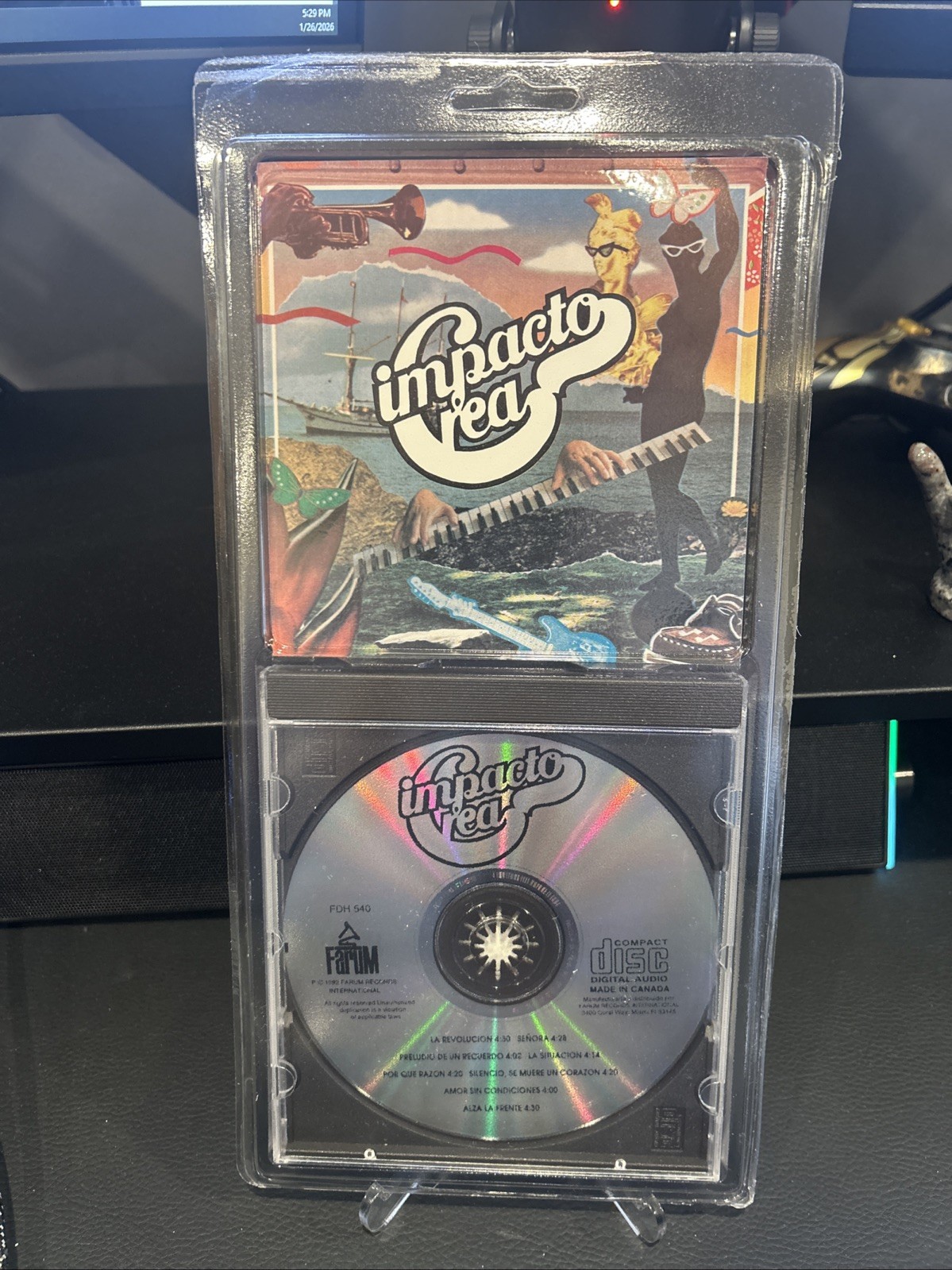Impacto Crea - Self-Titled - Rare Canada Import - Brand New Sealed [CD]