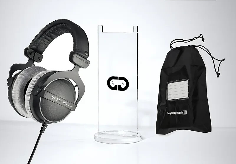 beyerdynamic DT 770 Pro 250-Ohm Headphone Bundle with Acrylic Stand