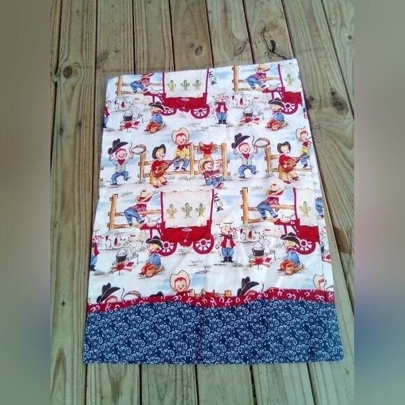 Kid's Cowboys Western Pillowcase Cowboy Cowgirl