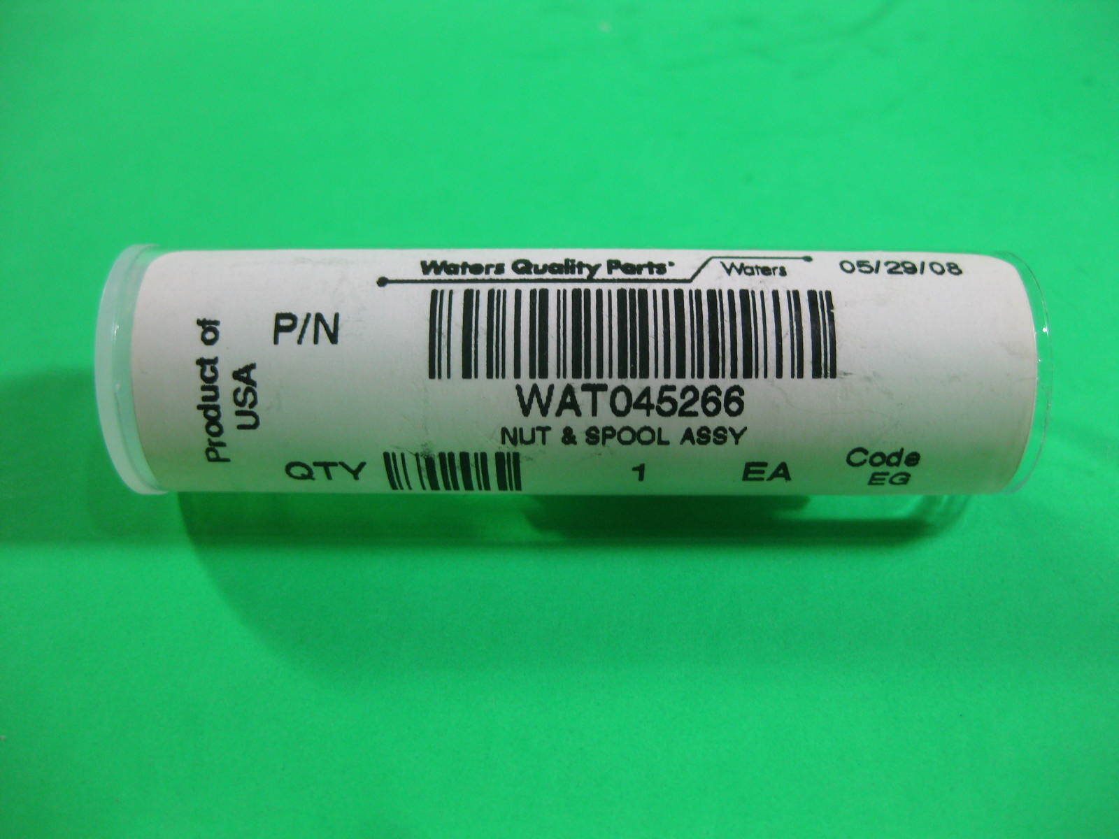Waters Nut & Spool Assy -- WAT045266 -- New