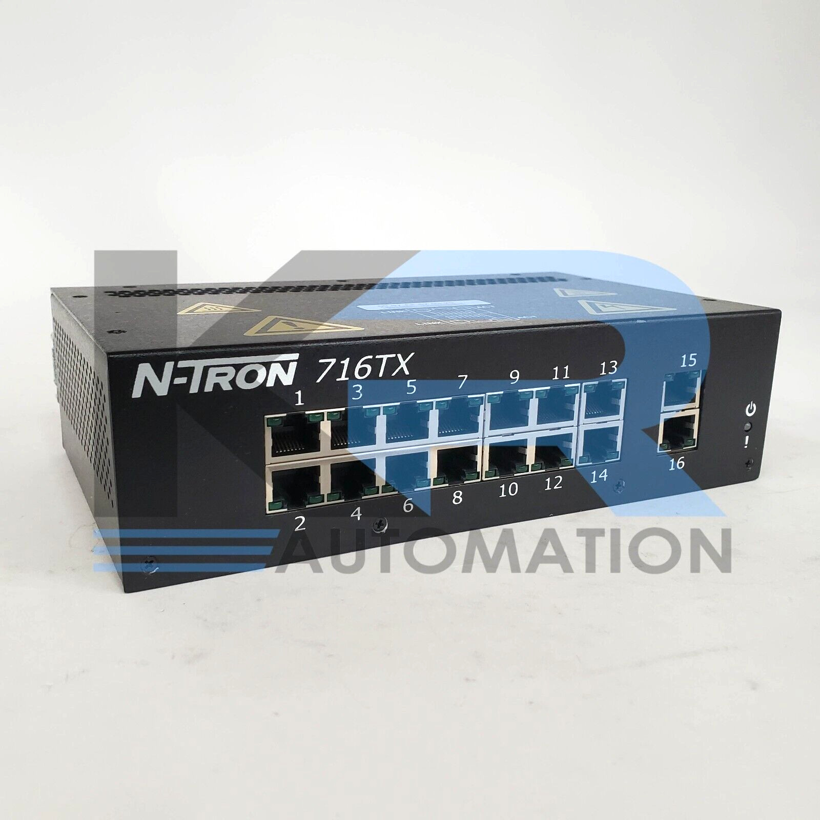 Red Lion 716TX N-Tron Fully Managed Industrial Ethernet Switch 16-Port 30V