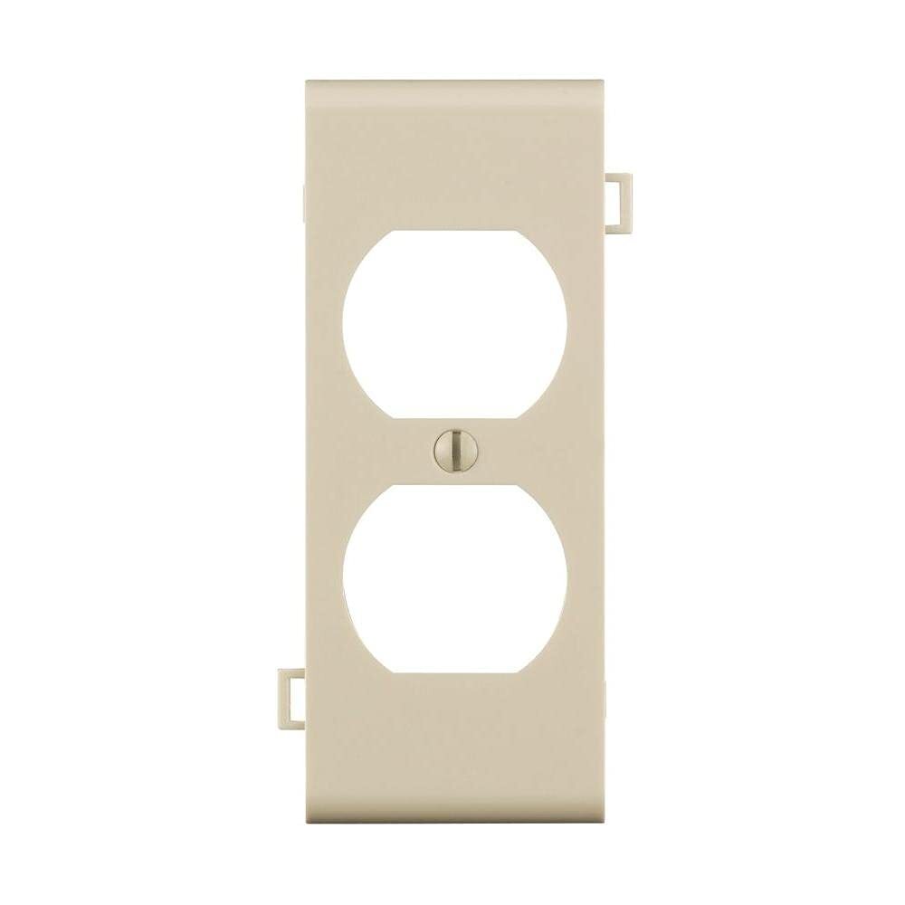 Leviton PSC8-T Sectional Thermoplastic Nylon Device Mount 1-Gang Duplex Device R