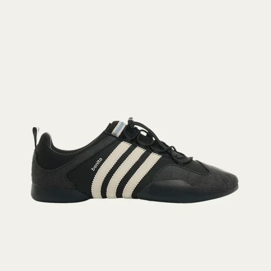 adidas Ballerina Bad Bunny Black Sneakers Retro Originals Logo Trainers Men Size