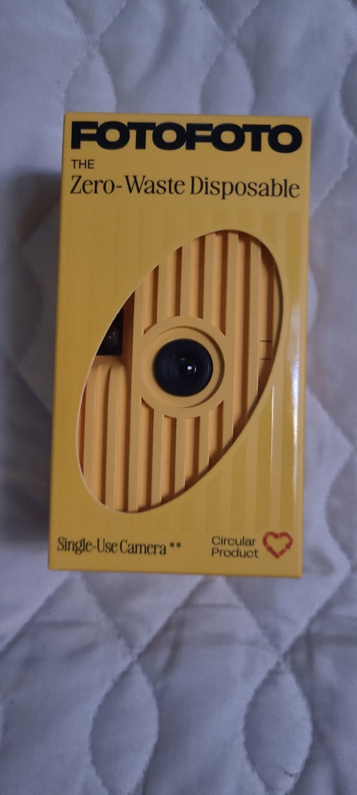 FOTOFOTO - the Zero-Waste Disposible Camera - Single Use NIB