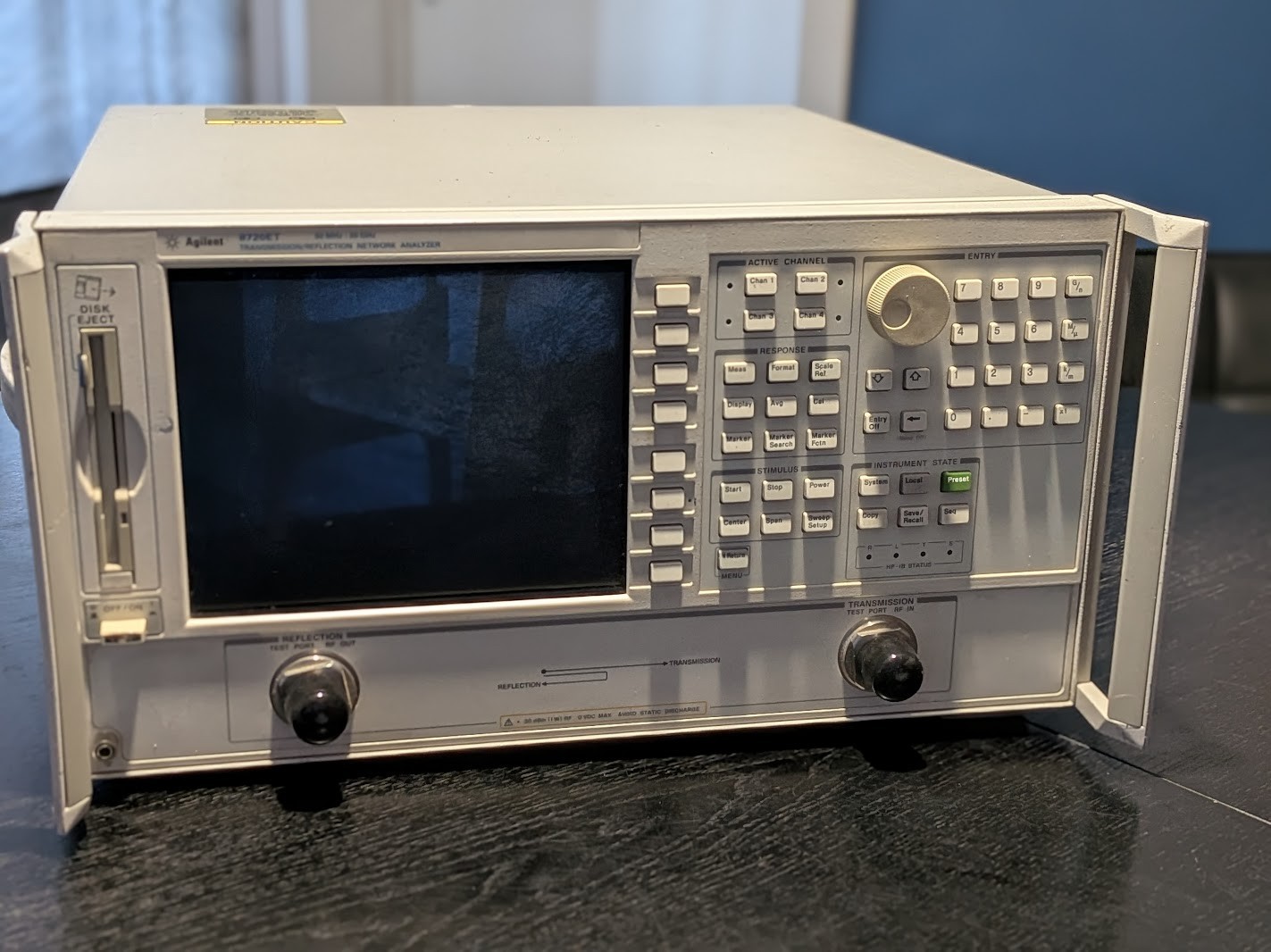 Agilent 8720ET Network Analyzer 20 GHz