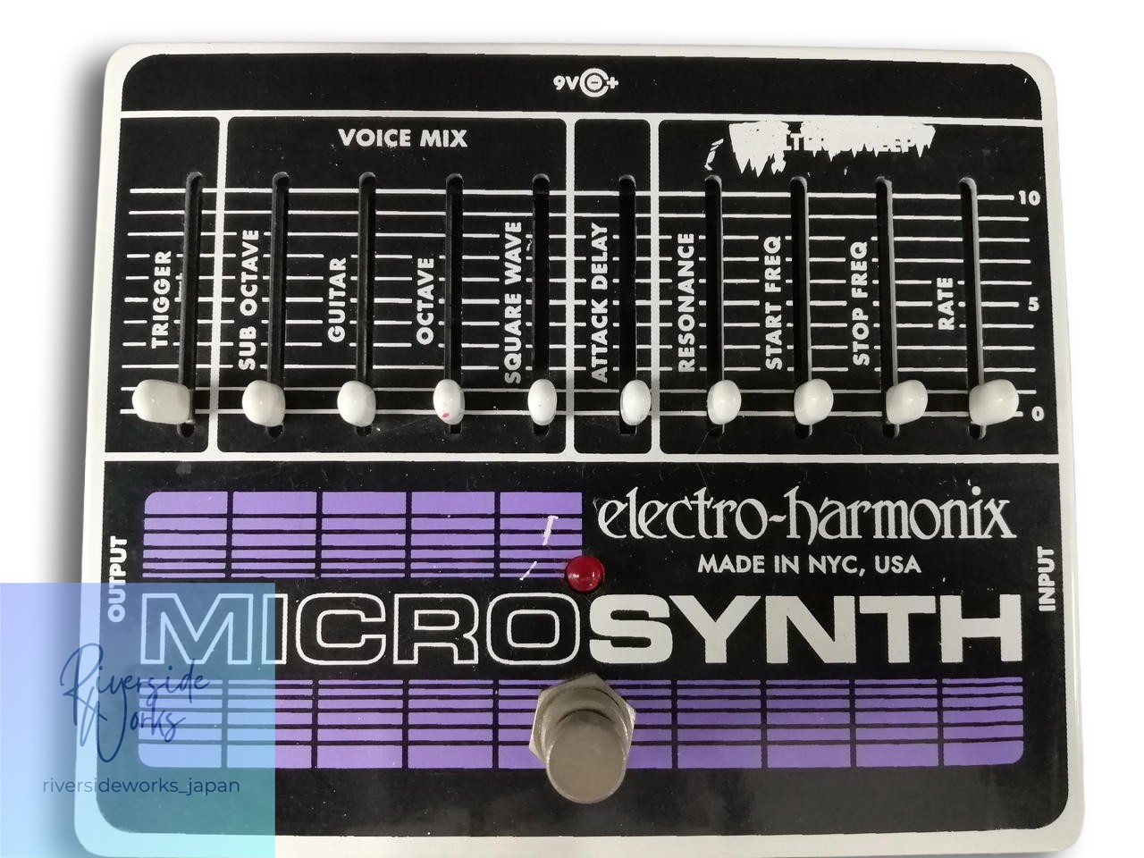 Electro-Harmonix Micro Synthesizer Effect Pedal Unique JP