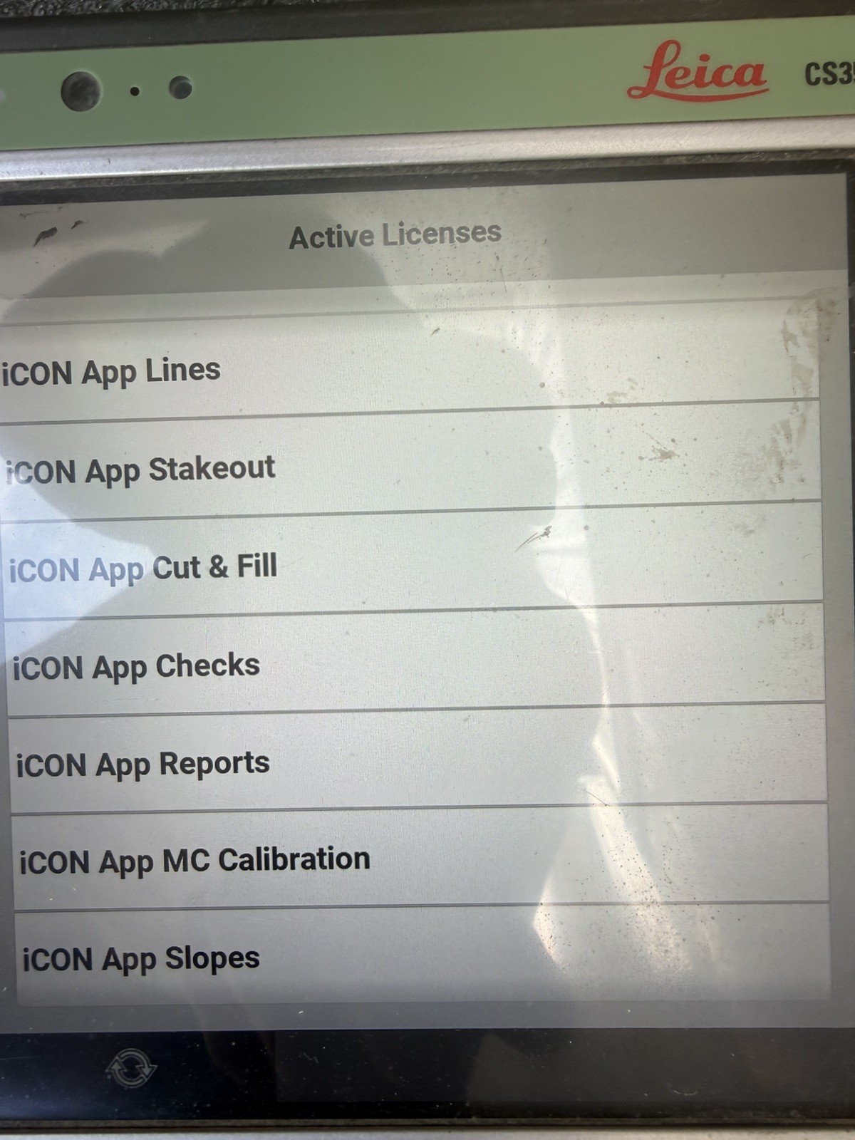 Leica icon 62 rts, large tablet, software, Prism & Pole, Case