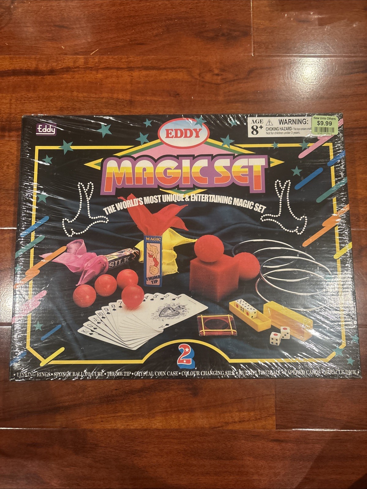 BRAND NEW Eddy's Magic Set 30 Tricks Kit Ages 8+ FREE SHIPPING