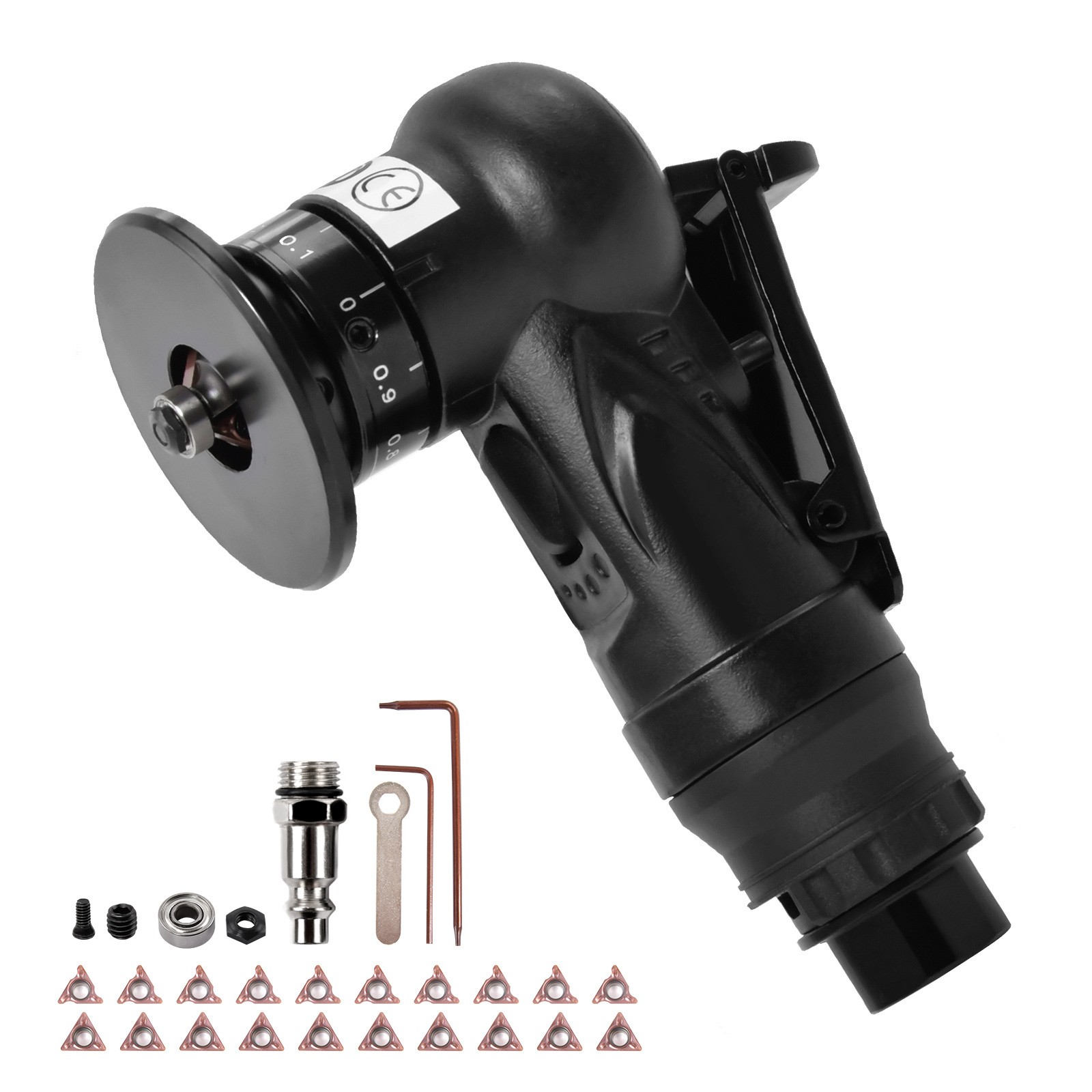 Air Chamfer Tool Trimming Chamfering Pneumatic Beveling Machine Deburring Insert