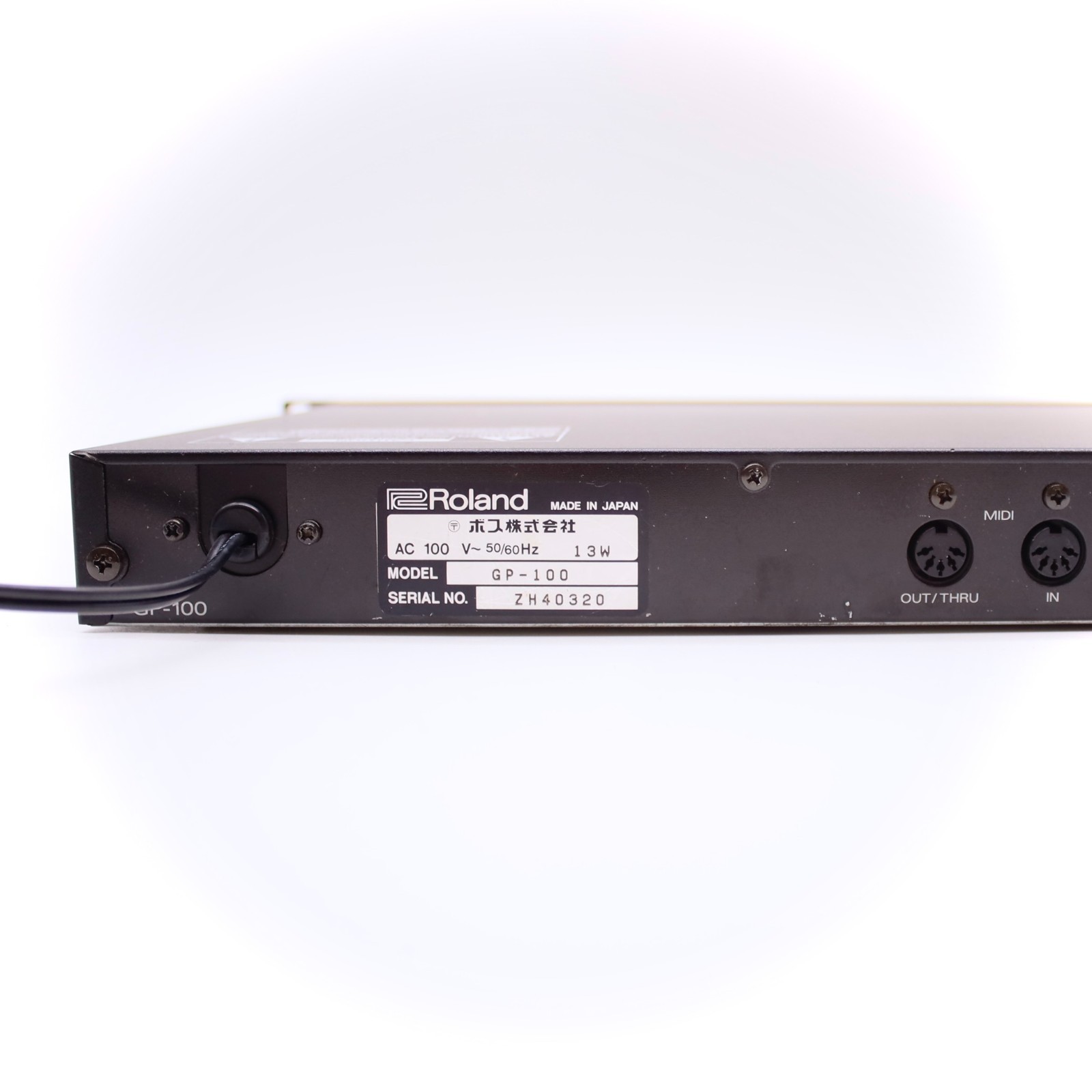 Roland GP-100 Guitar Preamp / Processor Made in Japan Effect Processor ZH40320