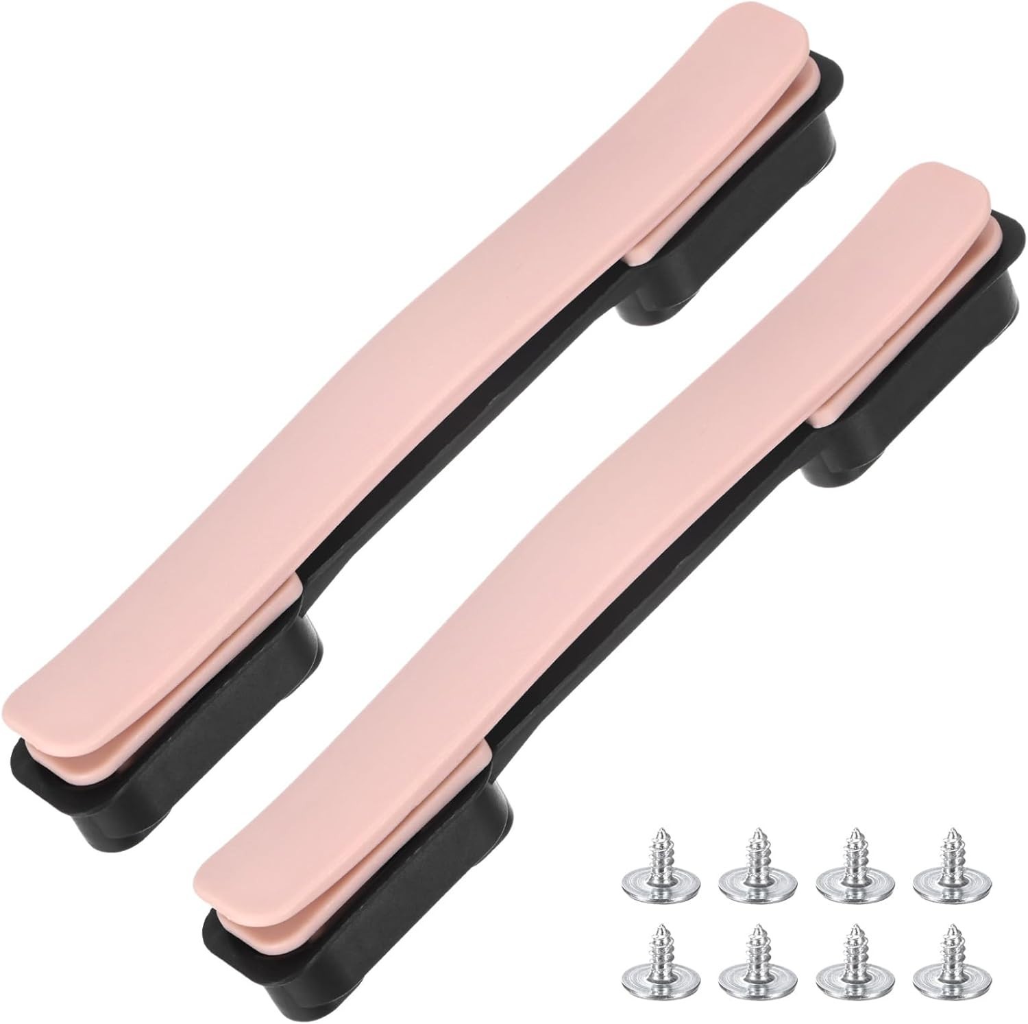 Luggage Replacement Handle [2PCS] -Plastic Handle Grip Carry Strap with Screw...