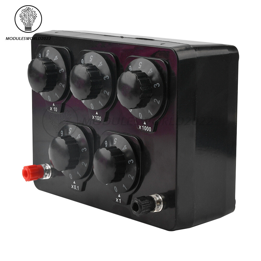 0-9999.9 Ohm Variable Resistance Box Decade Resistor For Physical Resistance Box