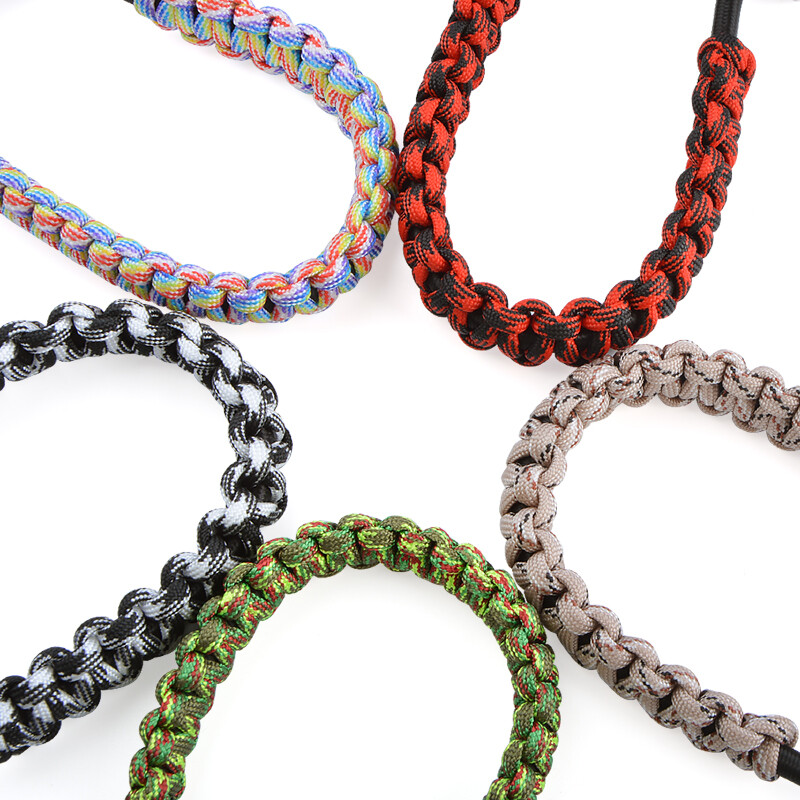 1pc Archery Wrist Sling Adjustable Strap Braided Ropes Compound Bow Hunting