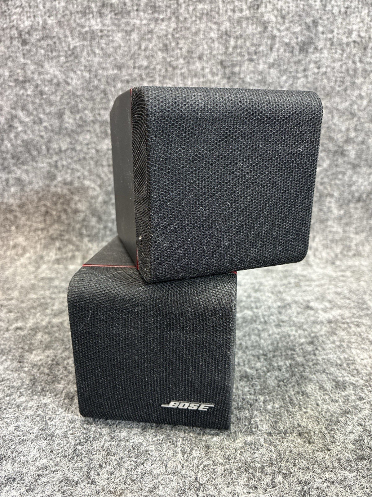Bose Double Dual Cube Speaker Acoustimass Lifestyle Mountable Surround 1 Speaker
