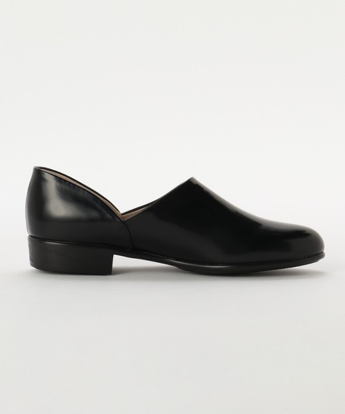 Haruta Spock Shoes 150 Leather Women's Black Japan