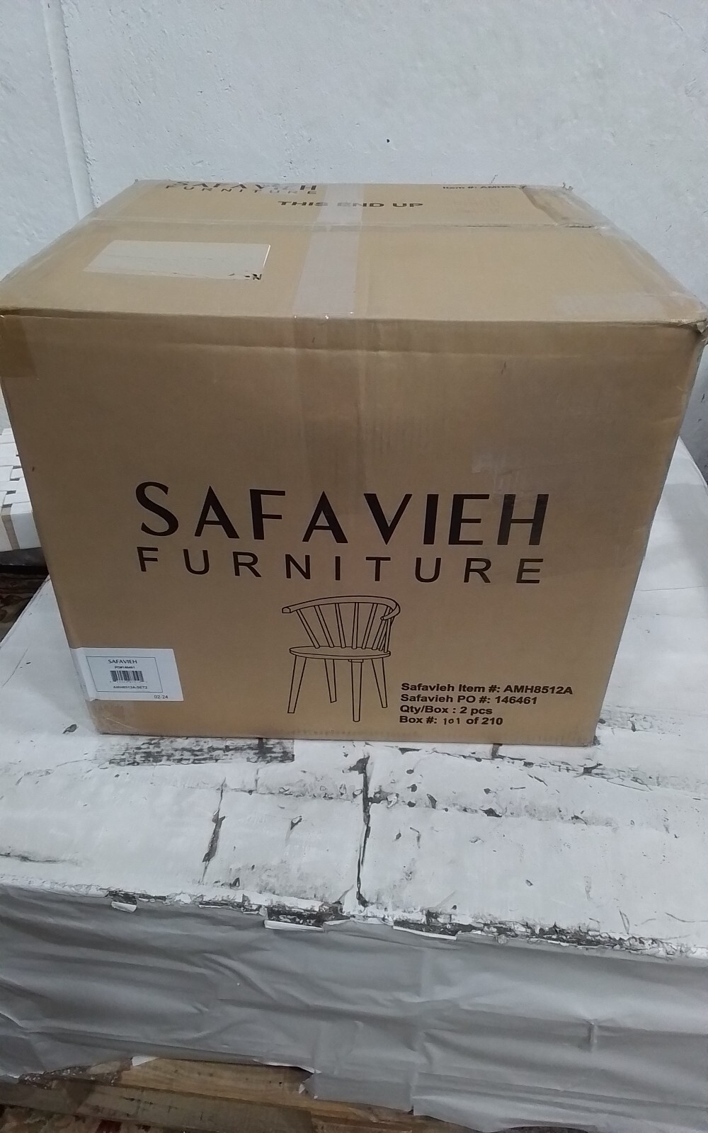 Safavieh BLANCHARD SIDE CHAIR, Reduced Price 2172746735 AMH8512A