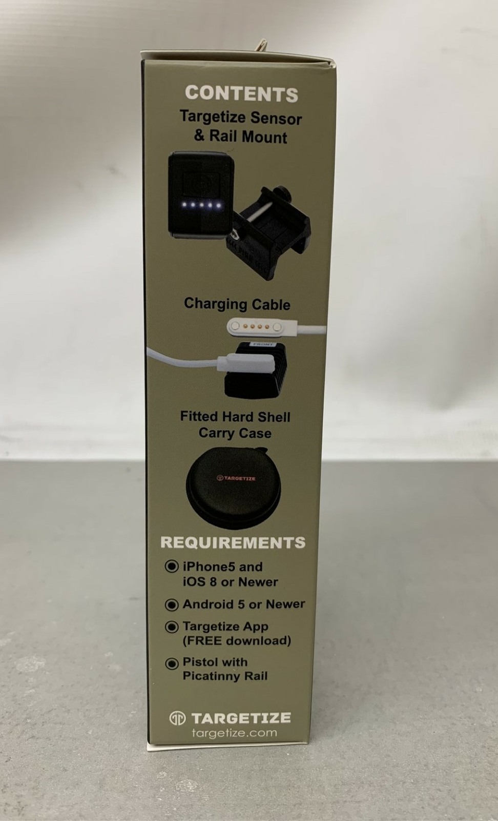 Targetize Personal Firearm Training System Live/Dry Fire CO2, 36264