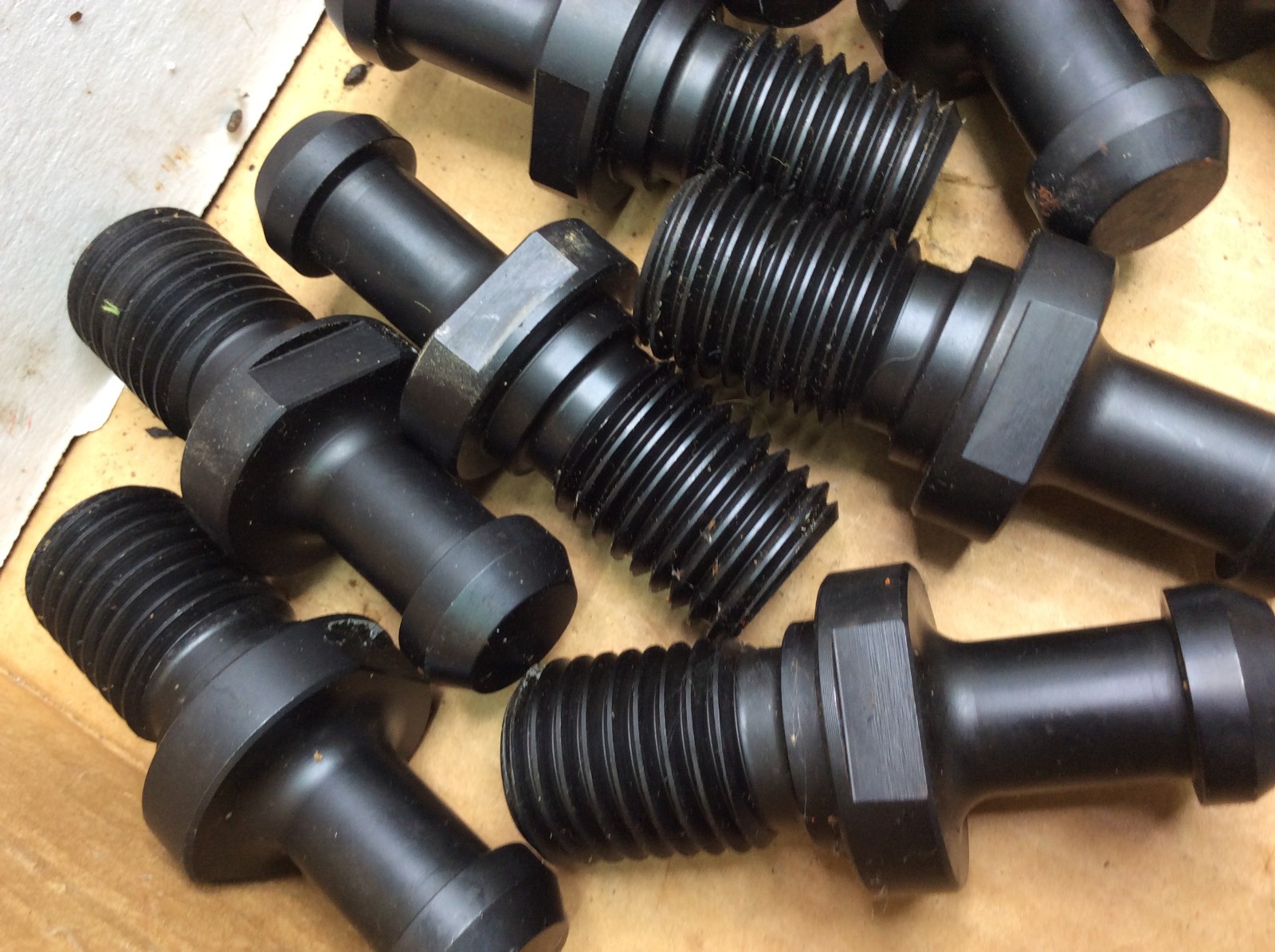 9 Pcs MAS-III CAT50 Tool Holder Retention Knobs Pull Studs 90° Solid New (2)