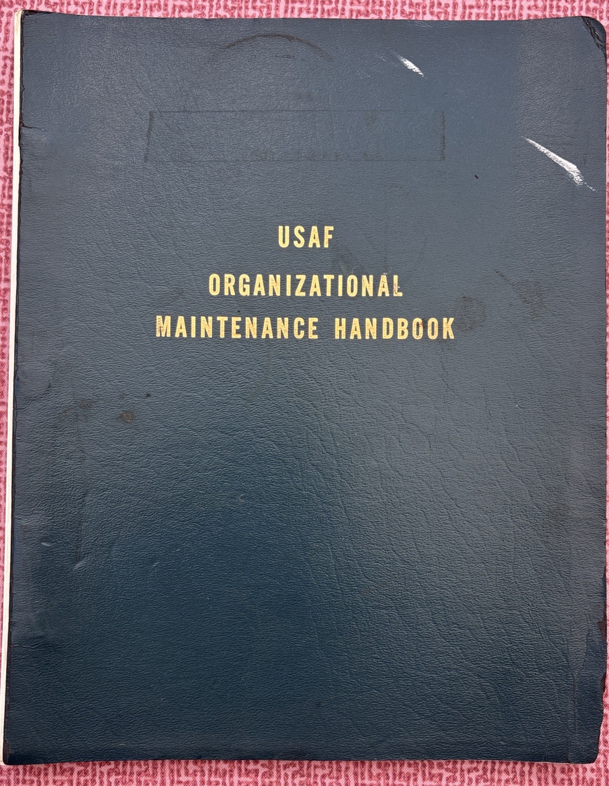 50's USAF Organizational F-100 Maintenance Handbook T.O. 1F-100F(I) -2-7 JRR34