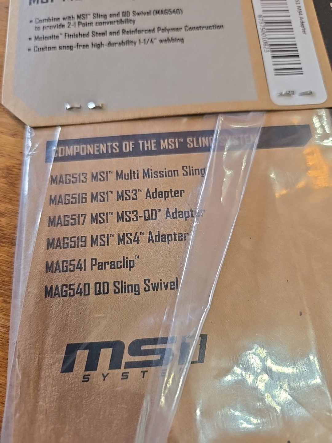 Magpul MS1, MS4 QD Sling Adapter MAG519 BLK