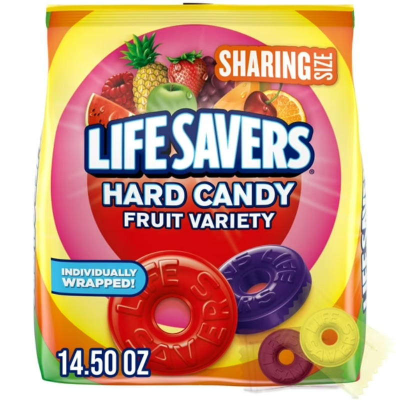 Life Savers Bundle Butter Rum 14.5oz + Orange Mint 13oz + Fruit 14.5oz