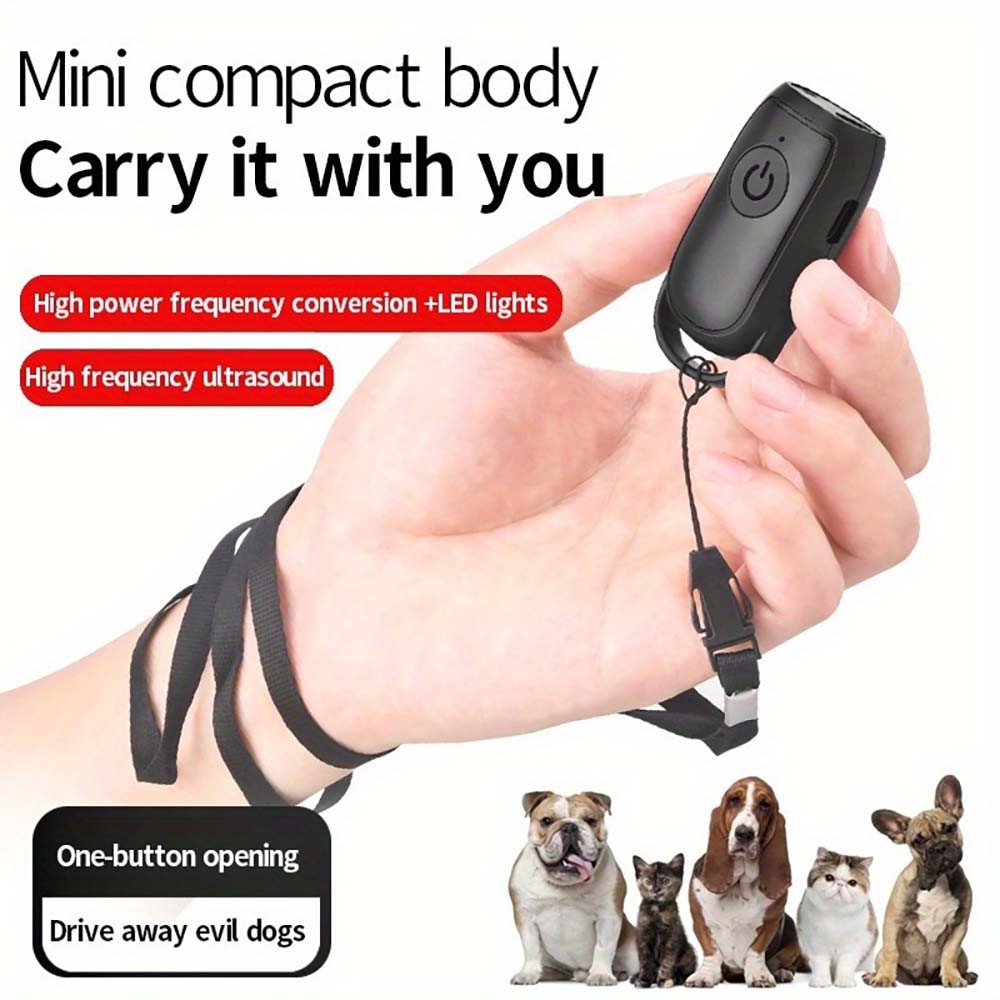 Compact Durable Reliable Premium High-Quality Mini Sonic Technology Dog Repeller