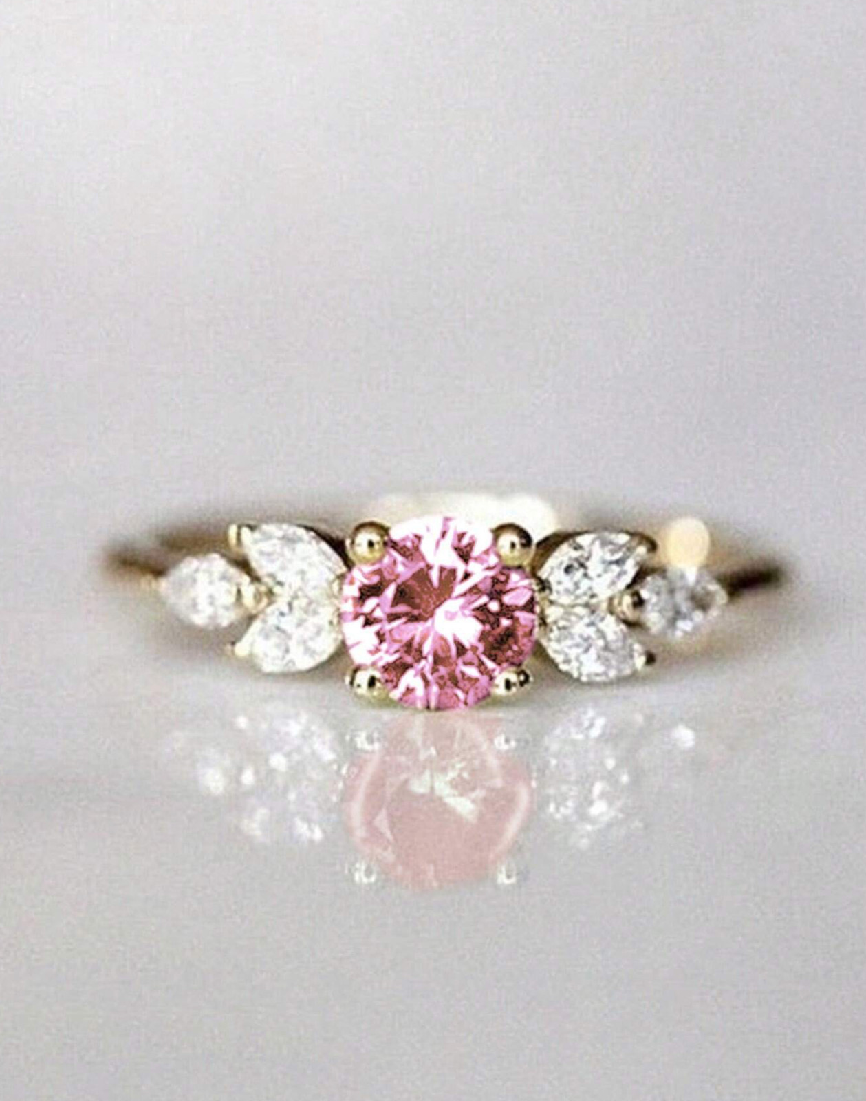 Argollas Joyería Sortijas de Compromiso Anillos Matrimonio Oro 10K Para Mujer
