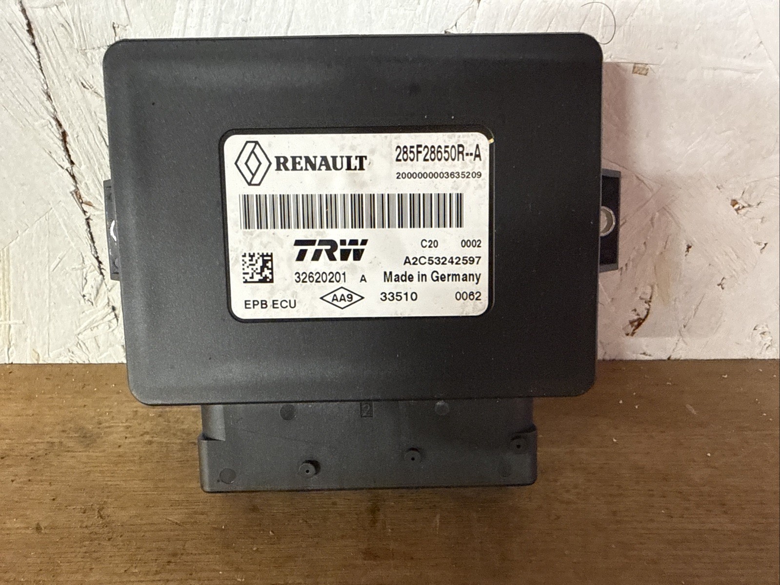RENAULT GRAND SCENIC HANDBRAKE MODULE ECU MEDIUM DYNAMIQUE MK3 A2C53242597 (19)