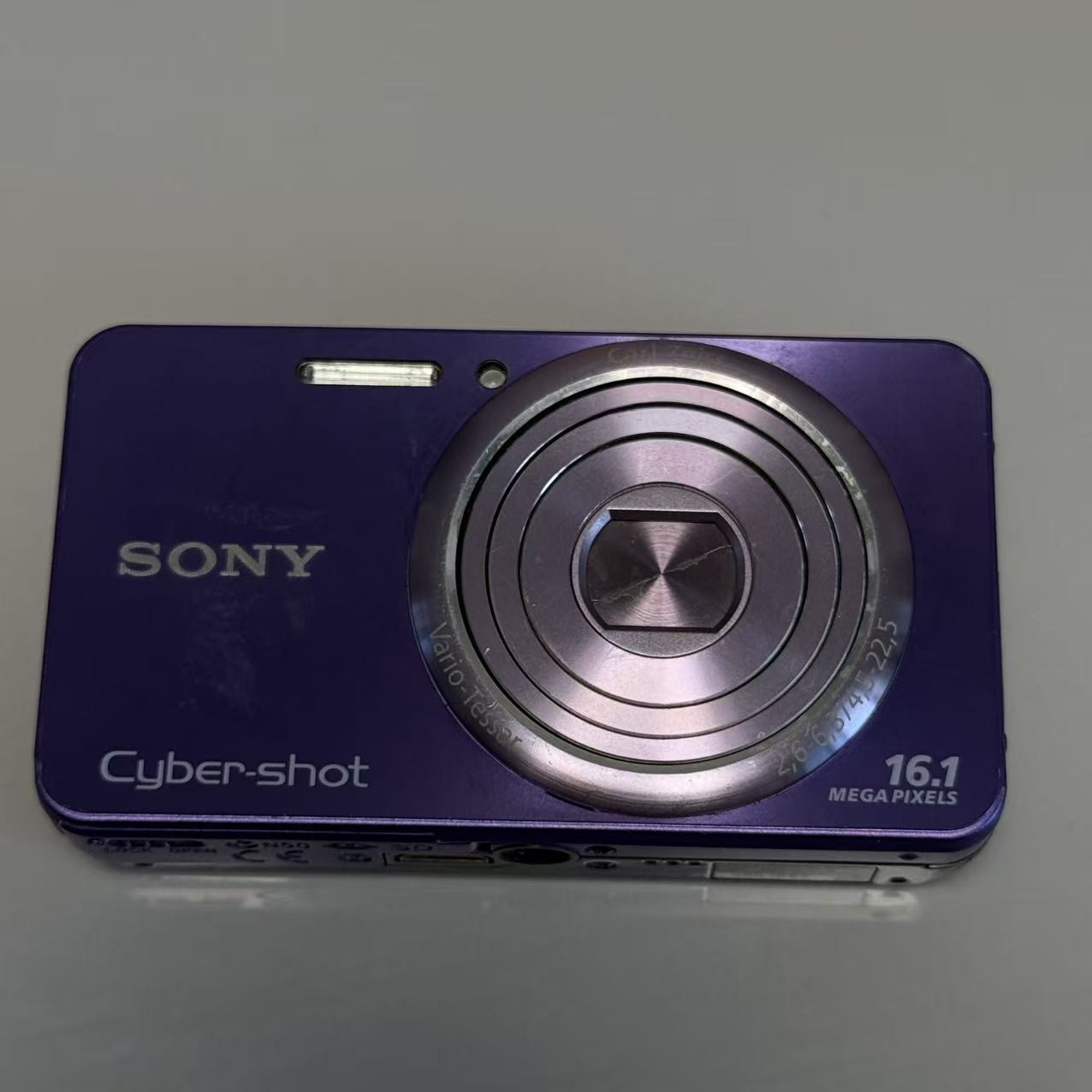 Sony Cyber-Shot DSC-W570 16.1MP Digital Camera purple English and Tested