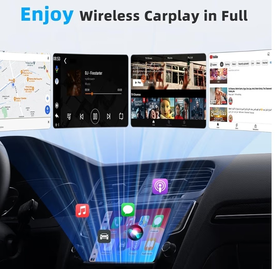 Mini Wireless Carplay Adapter for Iphone - Carplay Wireless Adapter Dongle