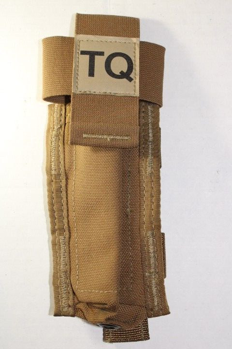 US Military Issue C-A-T Carrier Tourniquet Holder MOLLE TQ CAT Pouch Coyote New