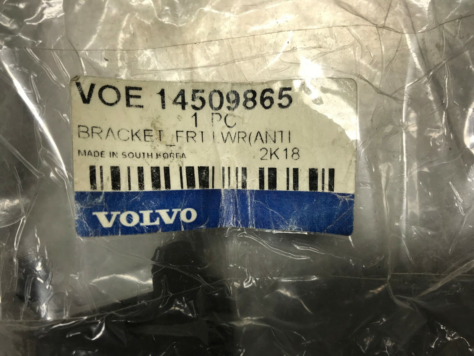 14509865 GENUINE VOLVO BRACKET VOE14509865