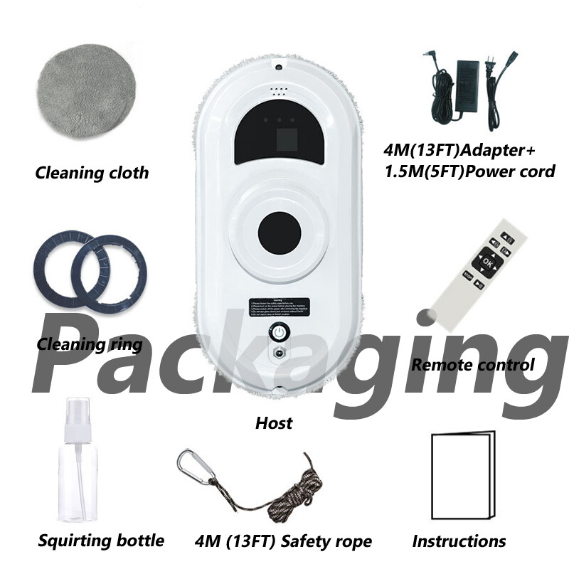 220V/110V Window Cleaning Machine Automatic Remote Control Smart Robot Cleaner