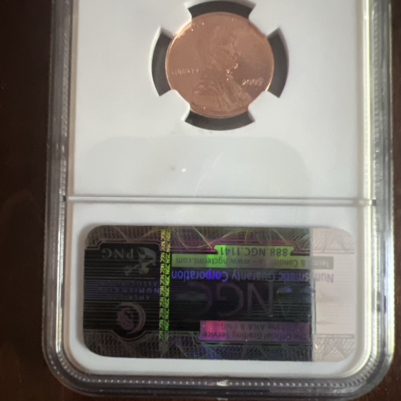 UNDER VALUE! 2009 Lincoln Bicentennial Formative Years NGC Uncirculated 1 Cent