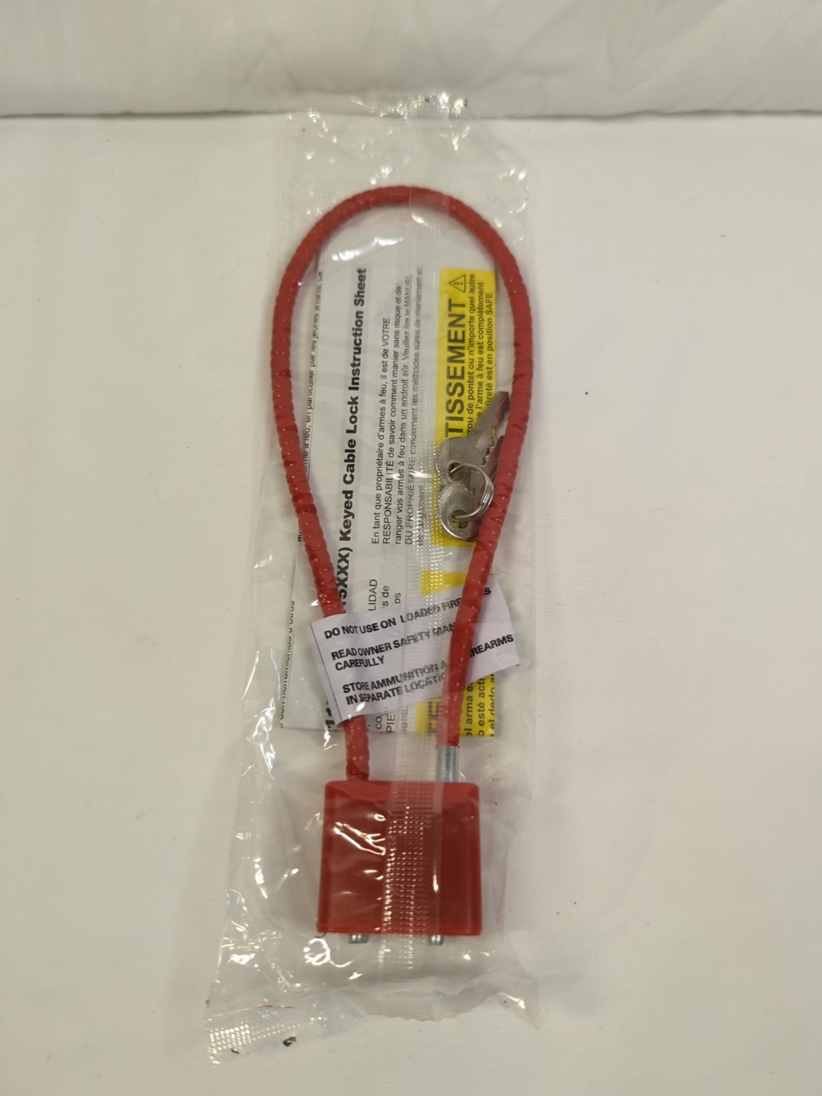 Cable Gun Locks 15"  for Pistol Shotgun & Rifle