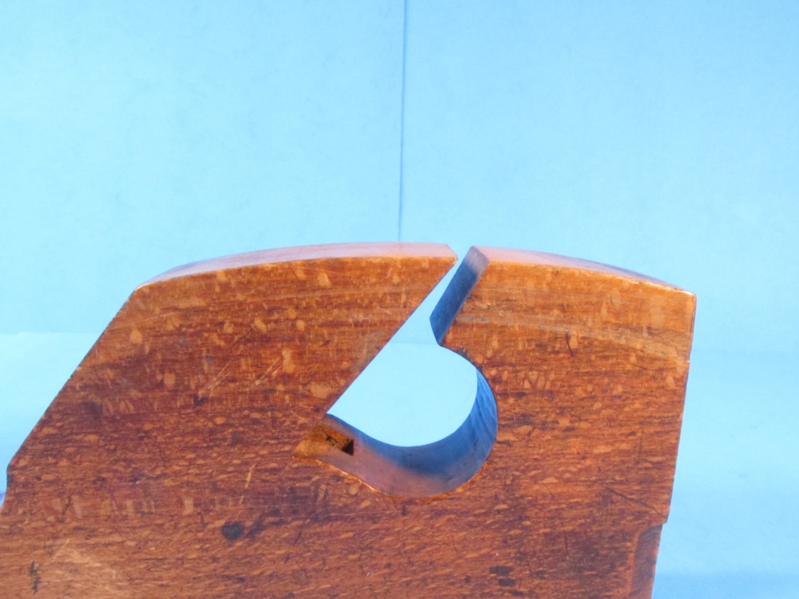 matched pair same radius Sims London wood molding planes 1 curved 1 compassed