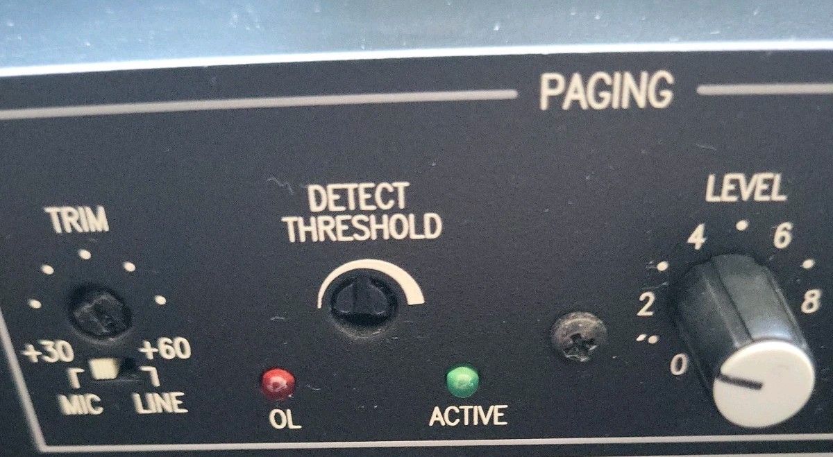 Rane CP 52 Commercial Processor - Untested No Power Supply