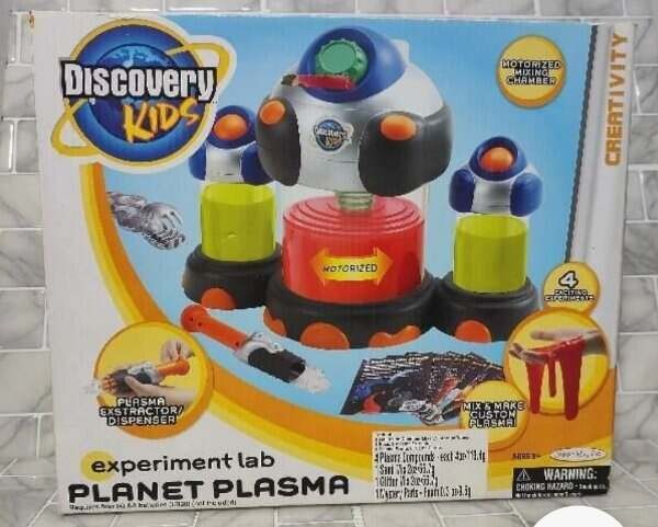 Discovery Kids Experiment Slime Maker Educational Science Lab Planet Plasma Mix