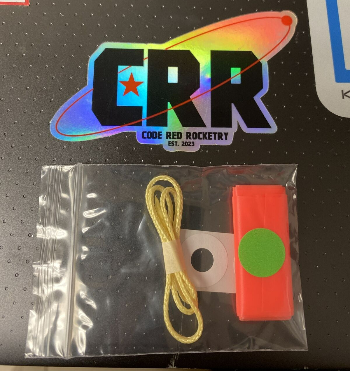 Code Red Rocketry Streamer Recovery Kit-36" Streamer-DAYGLO ORANGE