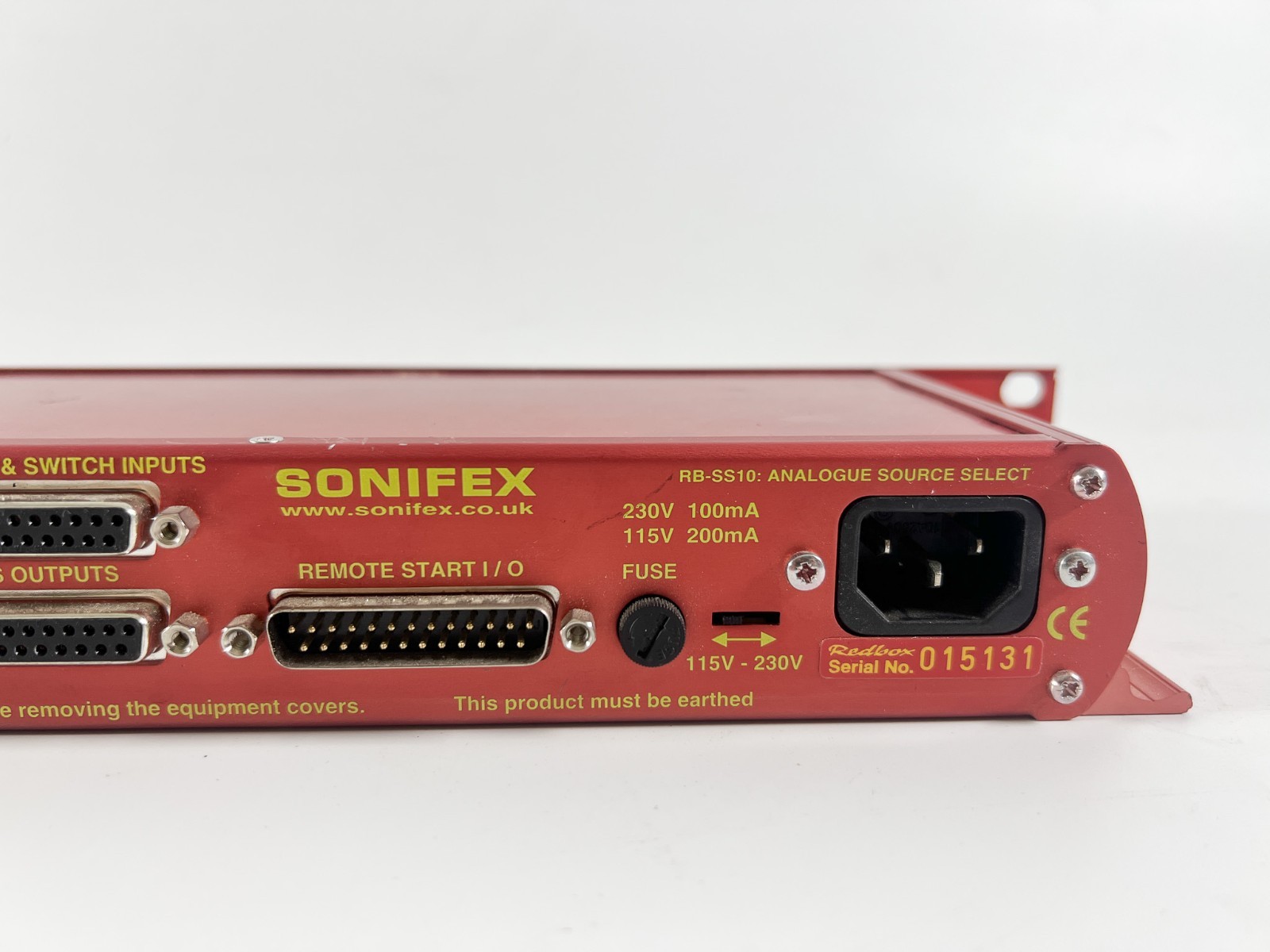 Sonifex Redbox RB-SS10 Analogue Source Select Mixer