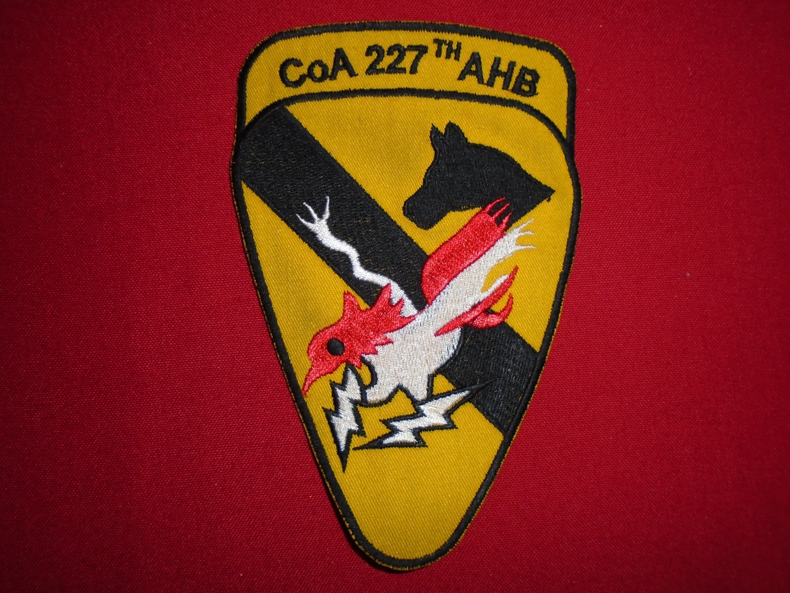 Vietnam War Patch US 1st Cavalry Division Company A 227th Assault Helicopter Bn