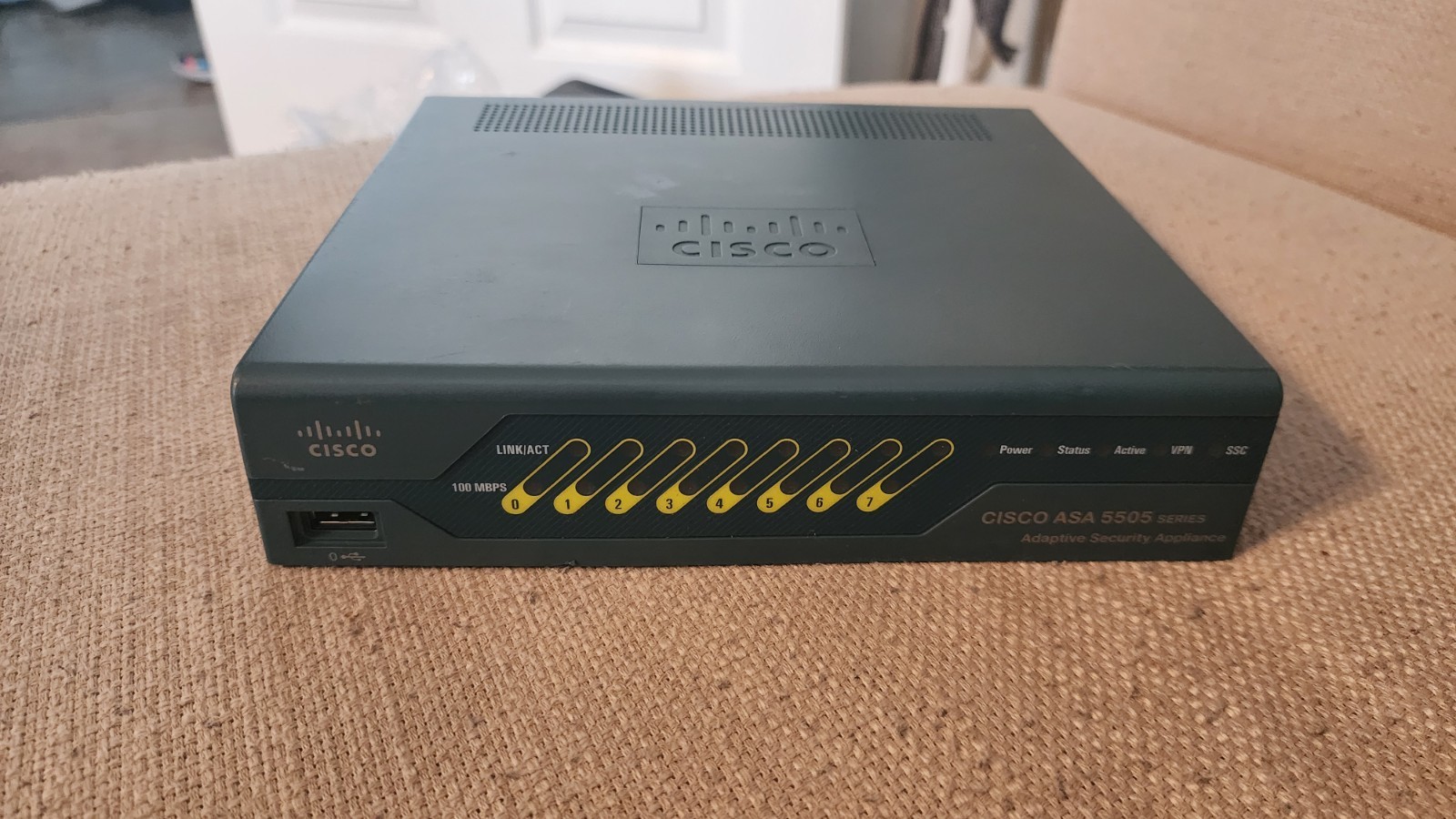 Cisco ASA 5505 Fast Ethernet Firewall Security Appliance Network Unit Only T2
