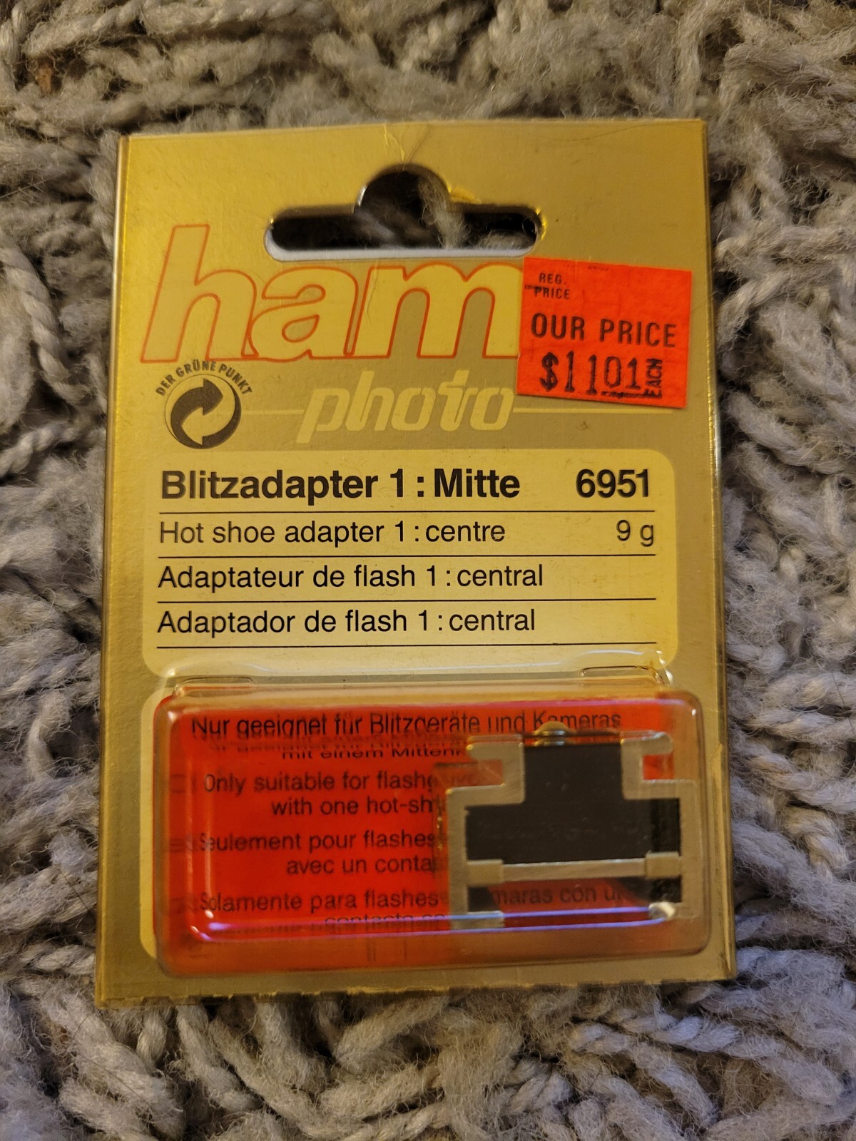 HAMA BLITZ-ADAPTER 6951 FLASH ADAPTER MODEL