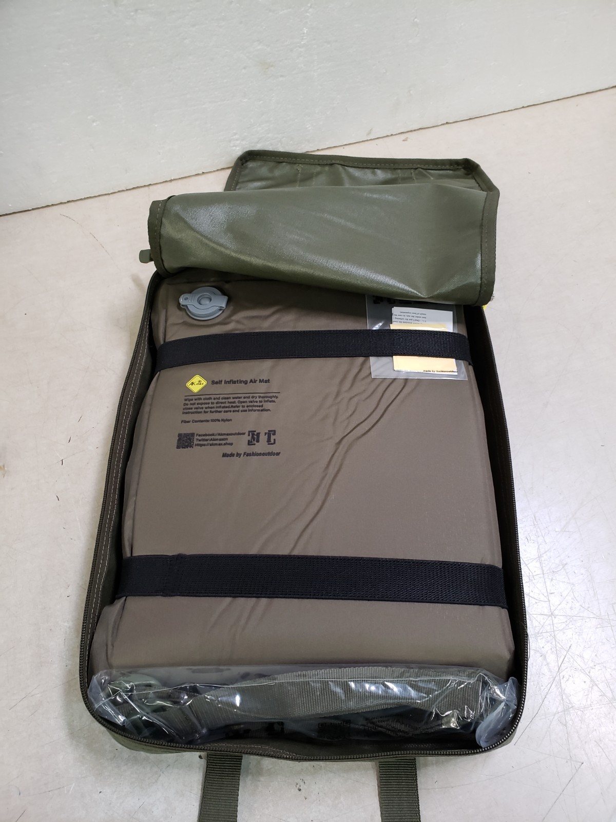 ALICE Ground Mat Olive Drab Self-Inflating Sleeping Pad
