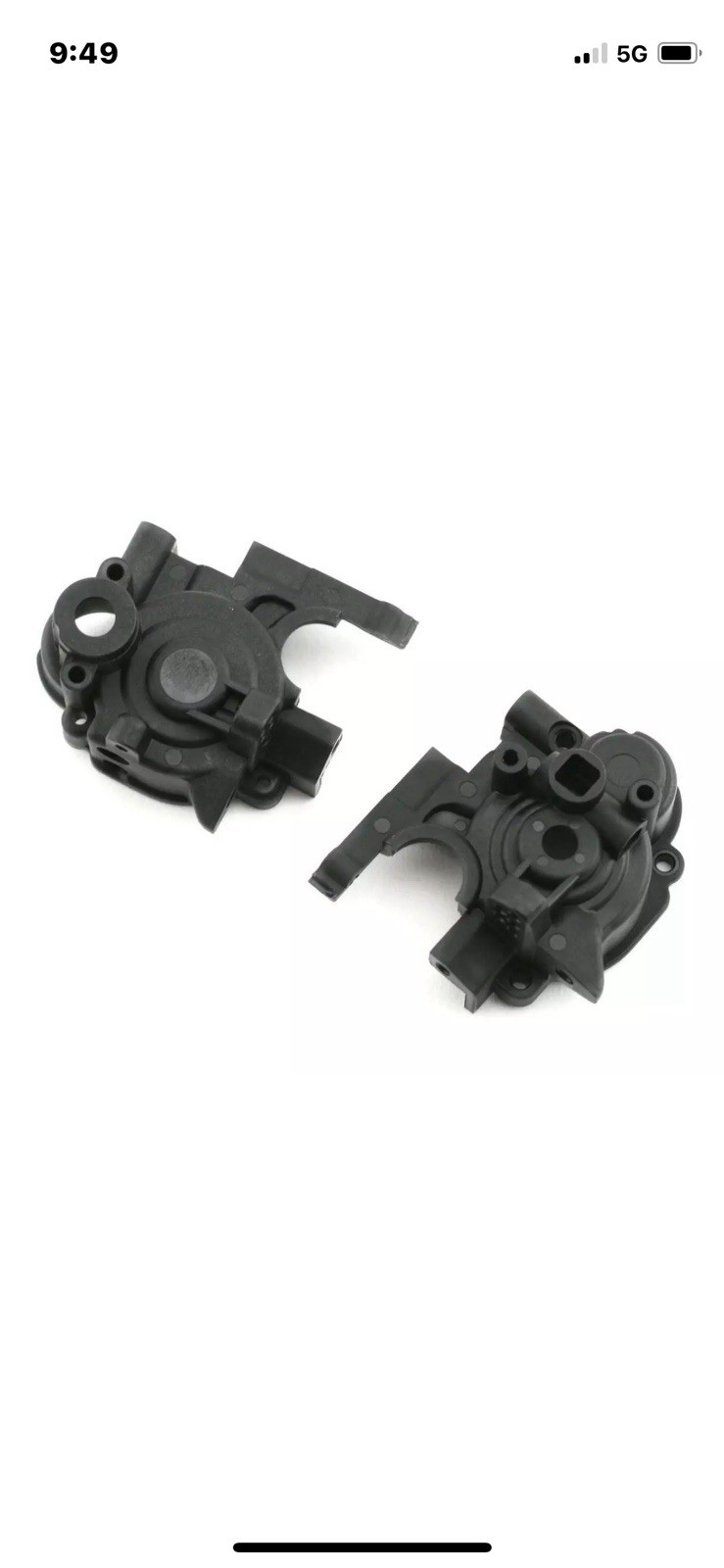 Traxxas Left & Right Gearbox Halves (Jato) [TRA5591]