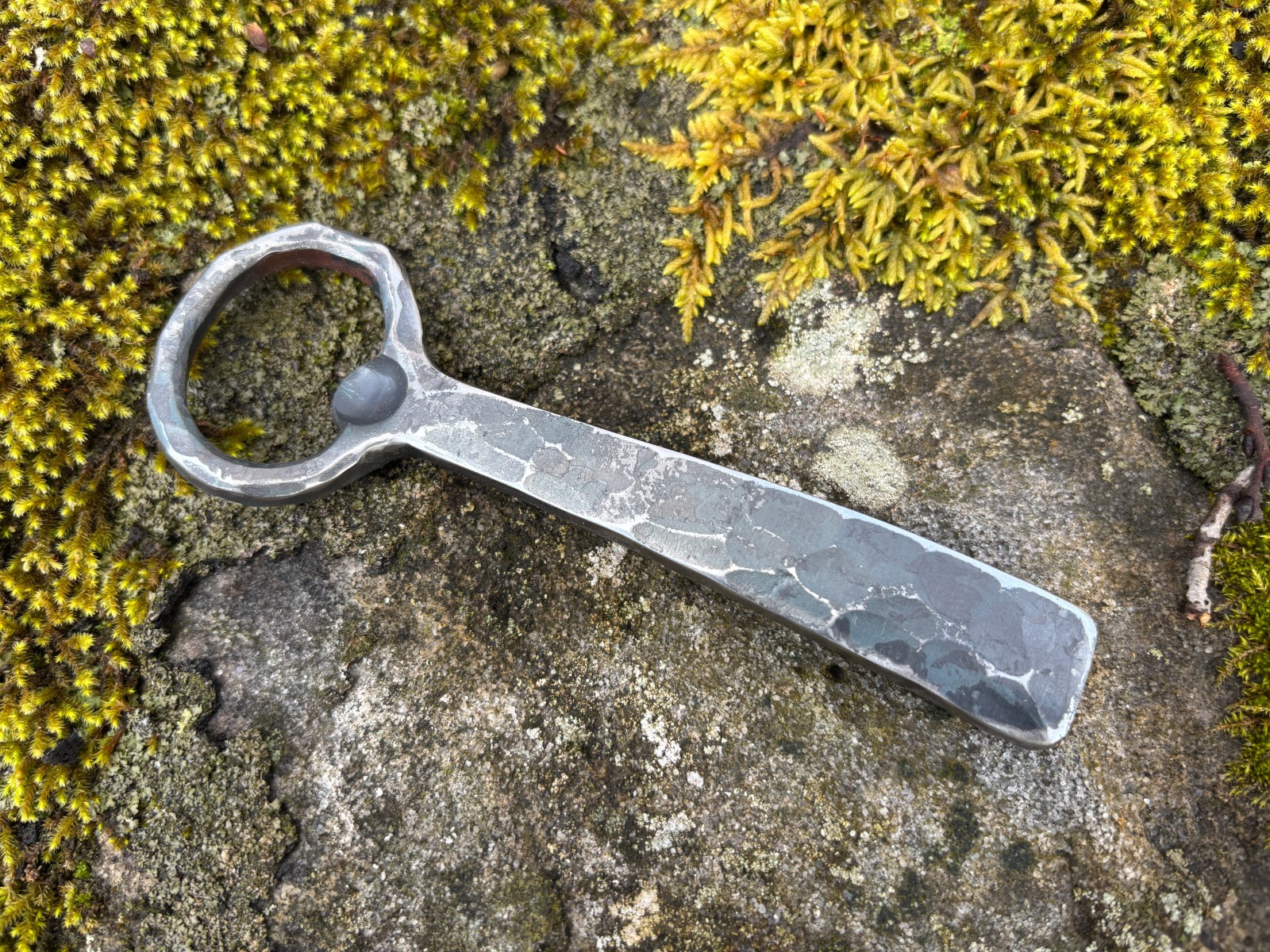 Handmade Bottle Opener, Blacksmith Hand Forged iron beer bottle opener