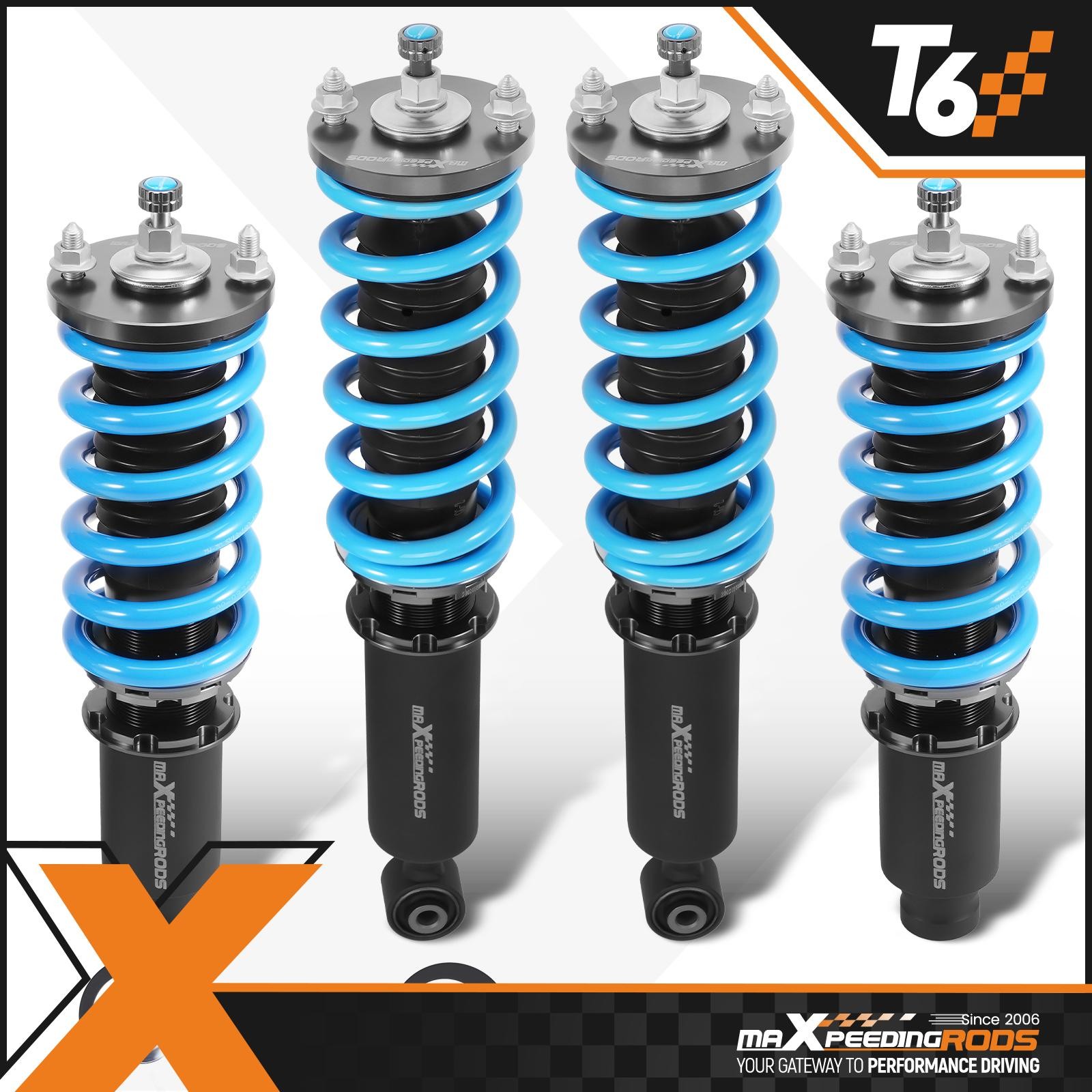 MaXpeedingrods Adjustable Coilovers Suspension Kits for Honda CR-V 1997-2001